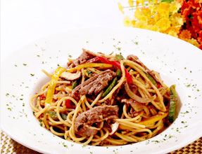 黑椒牛肉意面