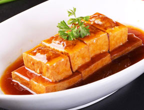烧汁豆腐